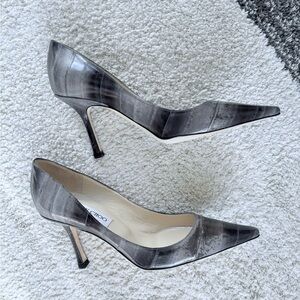 Jimmy Choo Black & Grey Pumps